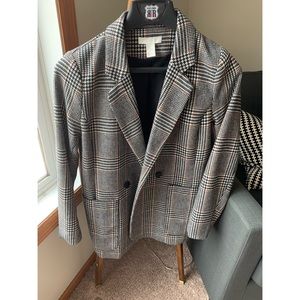 Herringbone blazer H&M